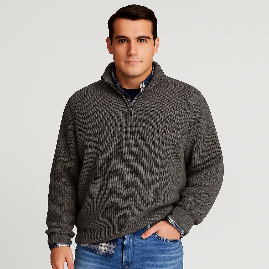 Elegant Men's Sweater for Autumn