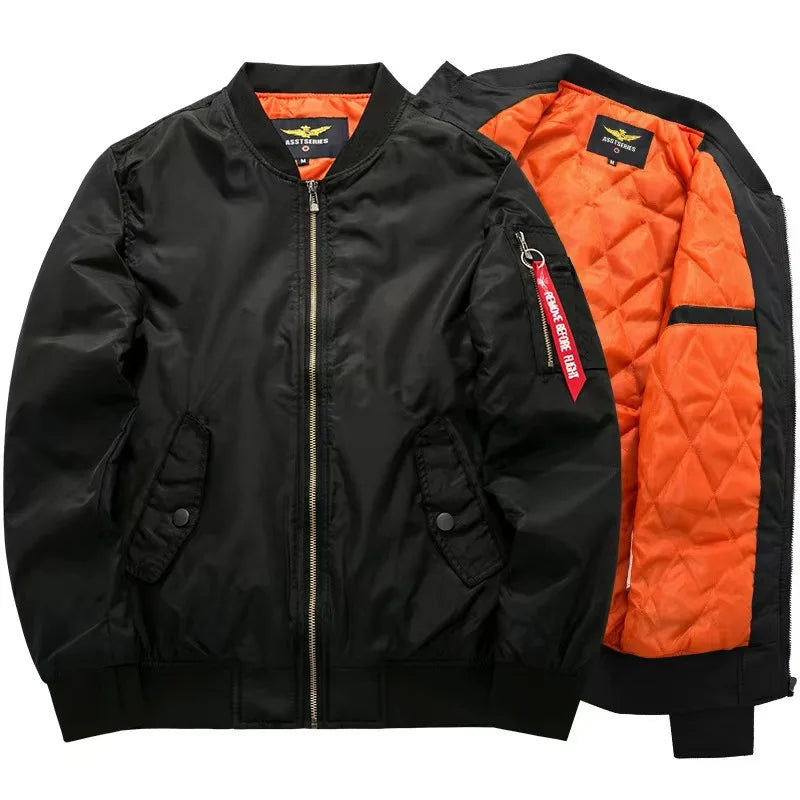 Stylish Luxury Bomber Jacket for Pilots