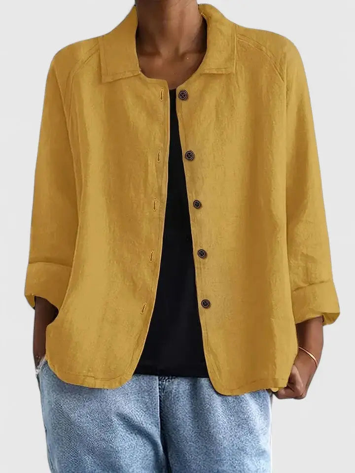 Women's Classic Lightweight Button-Down Top