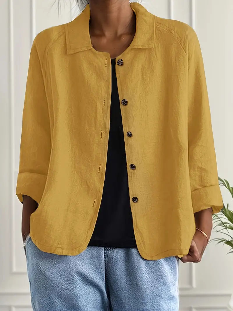Women's Casual Button Front Cardigan