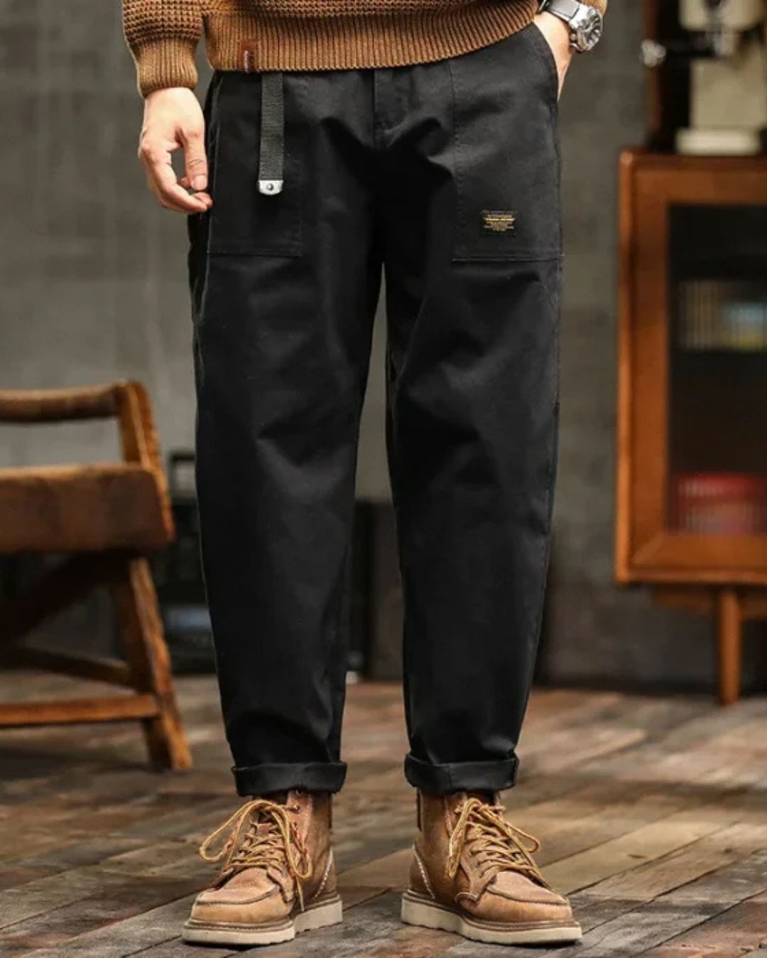 Men's Relaxed Fit Cargo Utility Pants