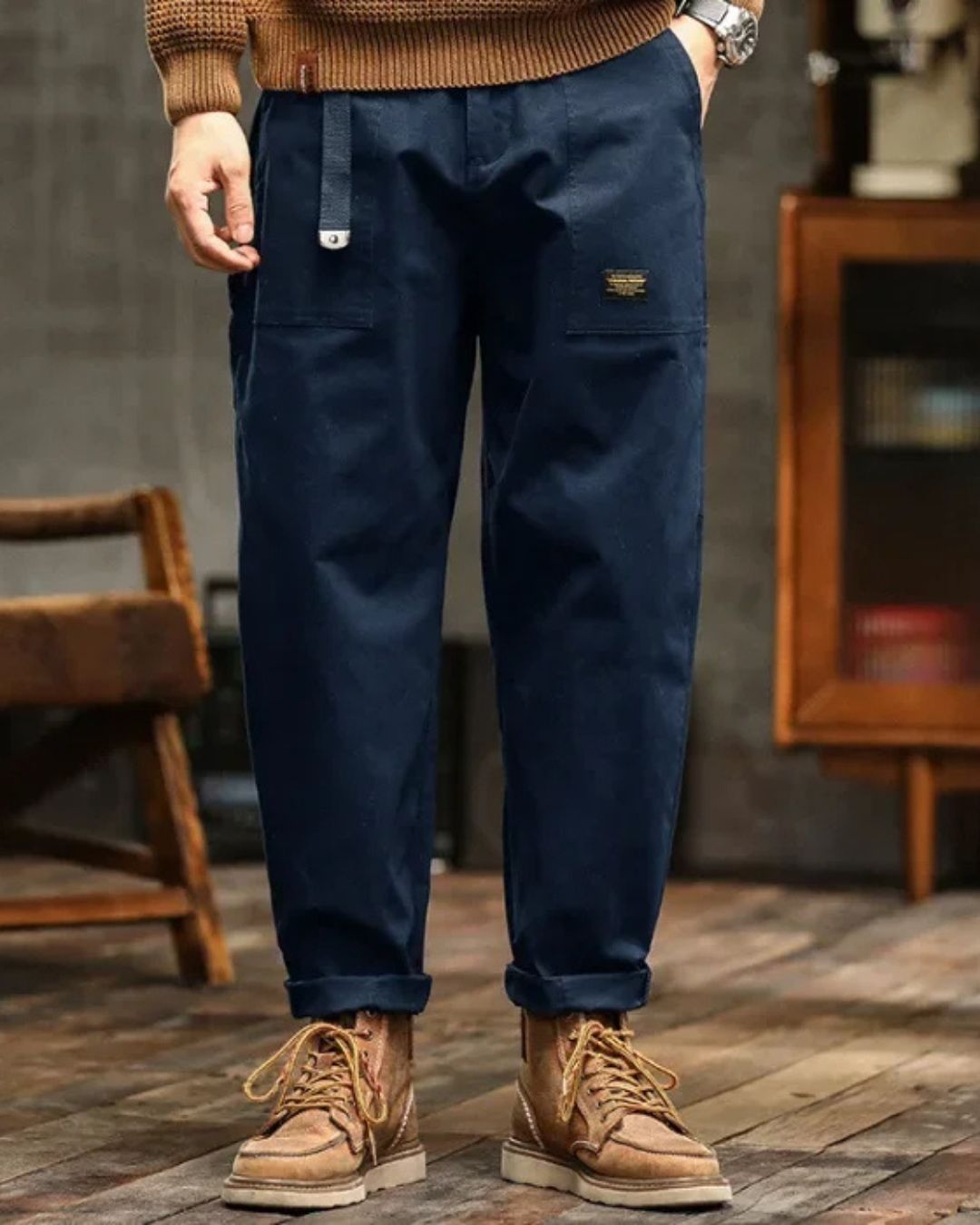 Men's Relaxed Fit Cargo Utility Pants