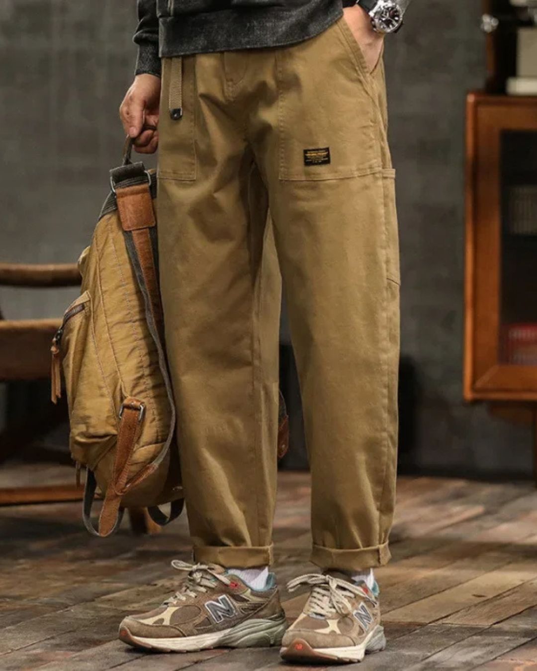 Men's Relaxed Fit Cargo Utility Pants