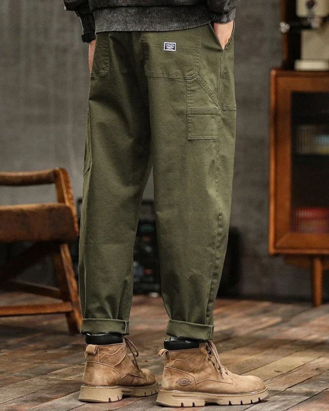 Men's Relaxed Fit Cargo Utility Pants