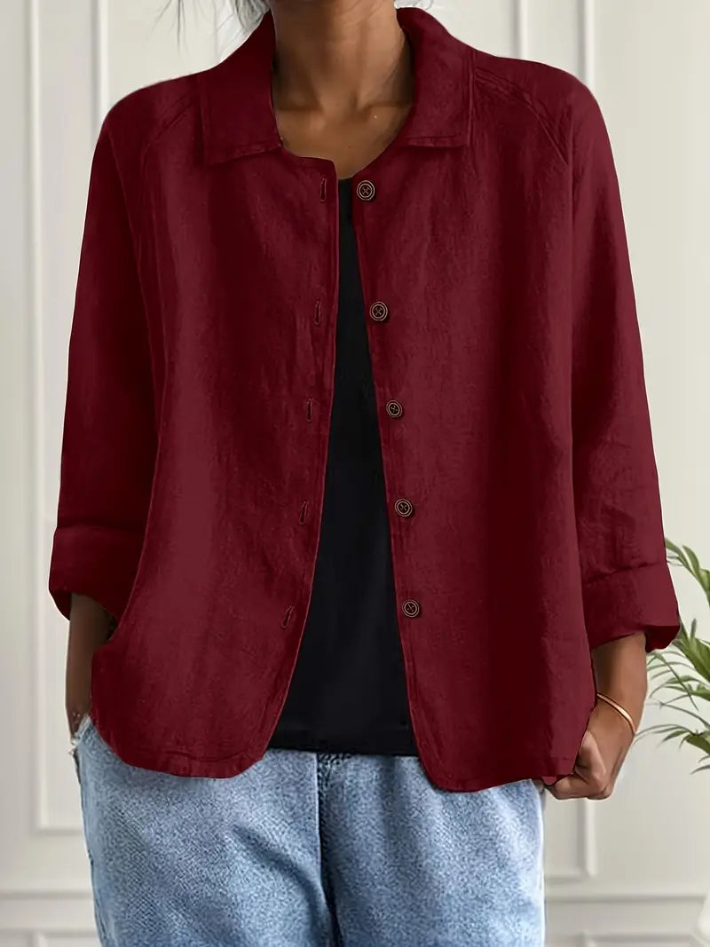 Women's Casual Button Front Cardigan