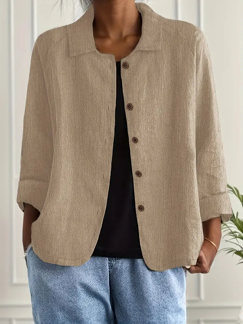 Women's Casual Button Front Cardigan