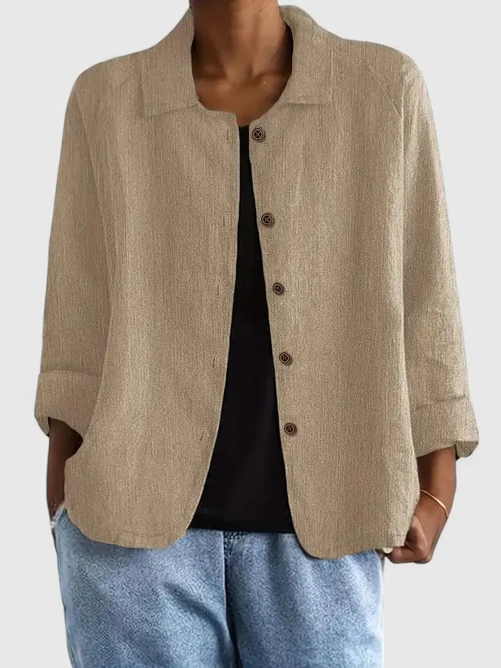 Women's Classic Lightweight Button-Down Top