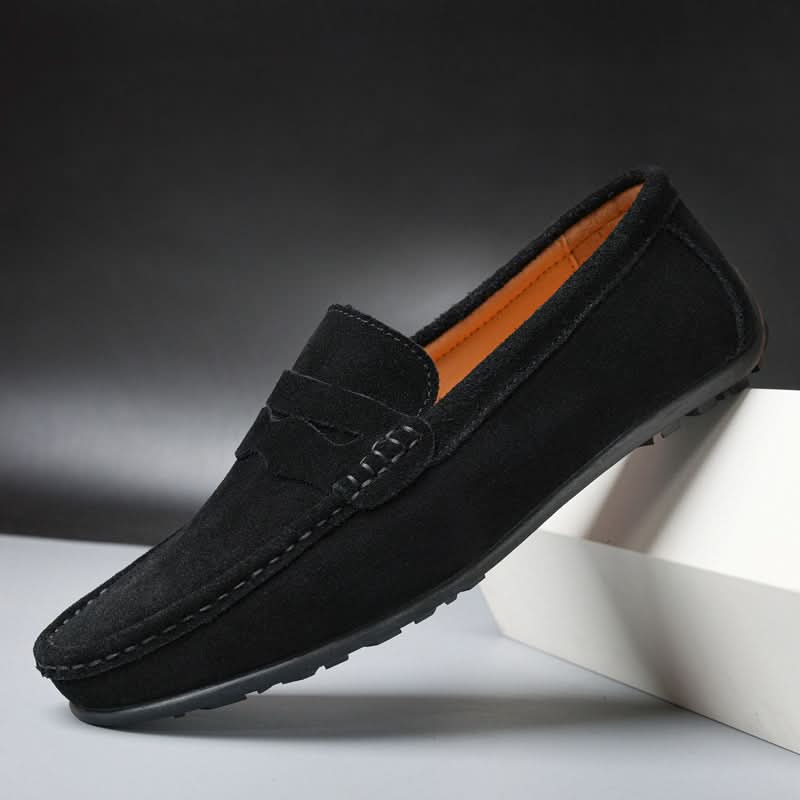 Men's Suede Loafers Slip-On Shoes