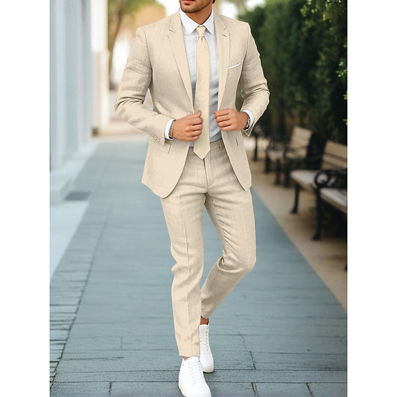 Stylish Casual 2-Piece Suit for Men