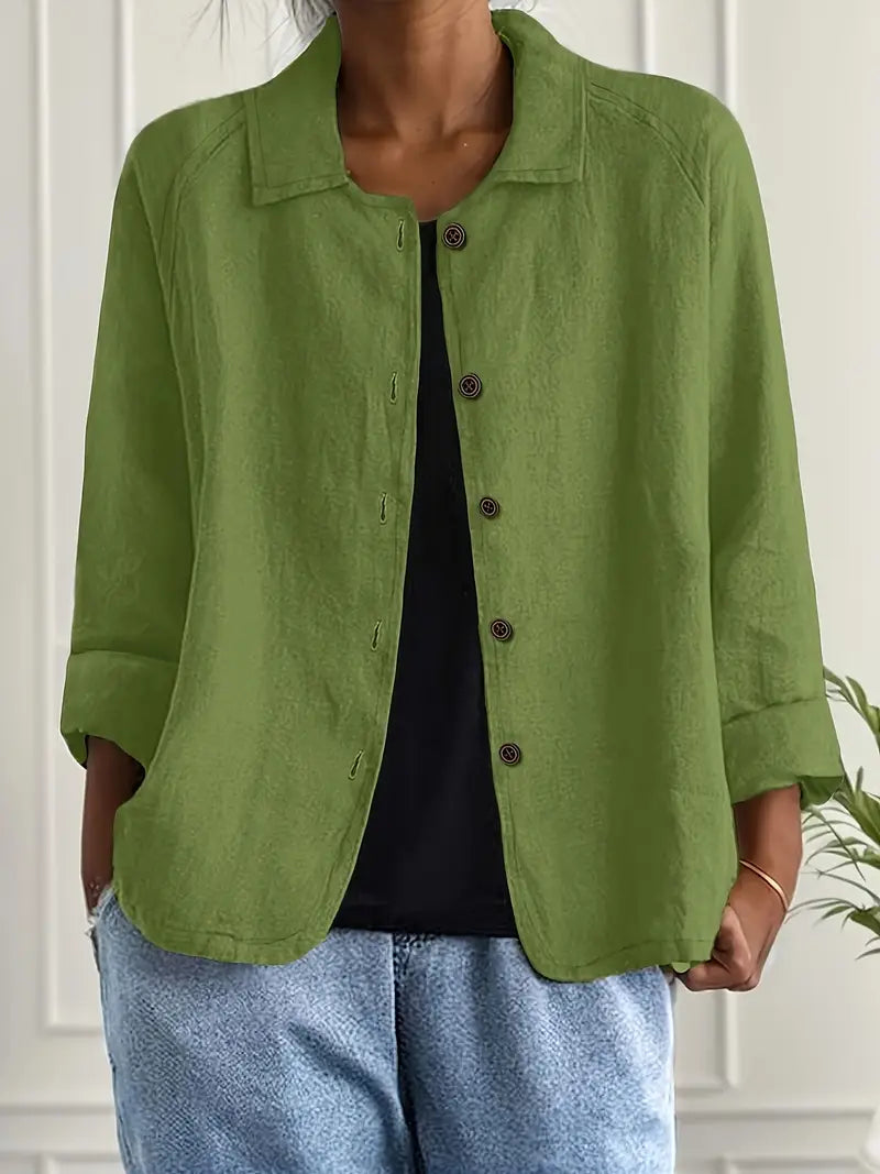 Women's Casual Button Front Cardigan