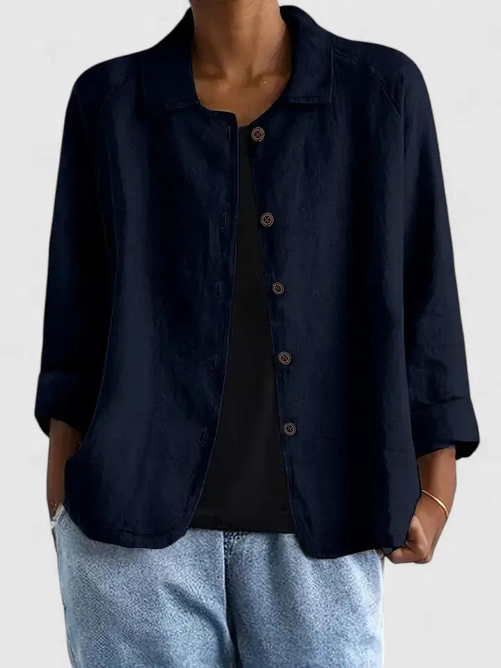Women's Classic Lightweight Button-Down Top