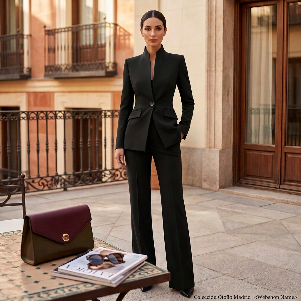 Women’s Tailored Two-Piece Suit Set