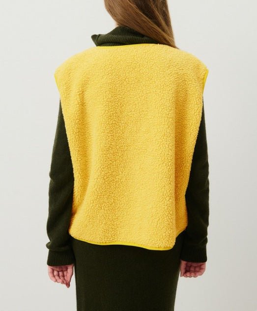 Women's Button-Front Fleece Vest