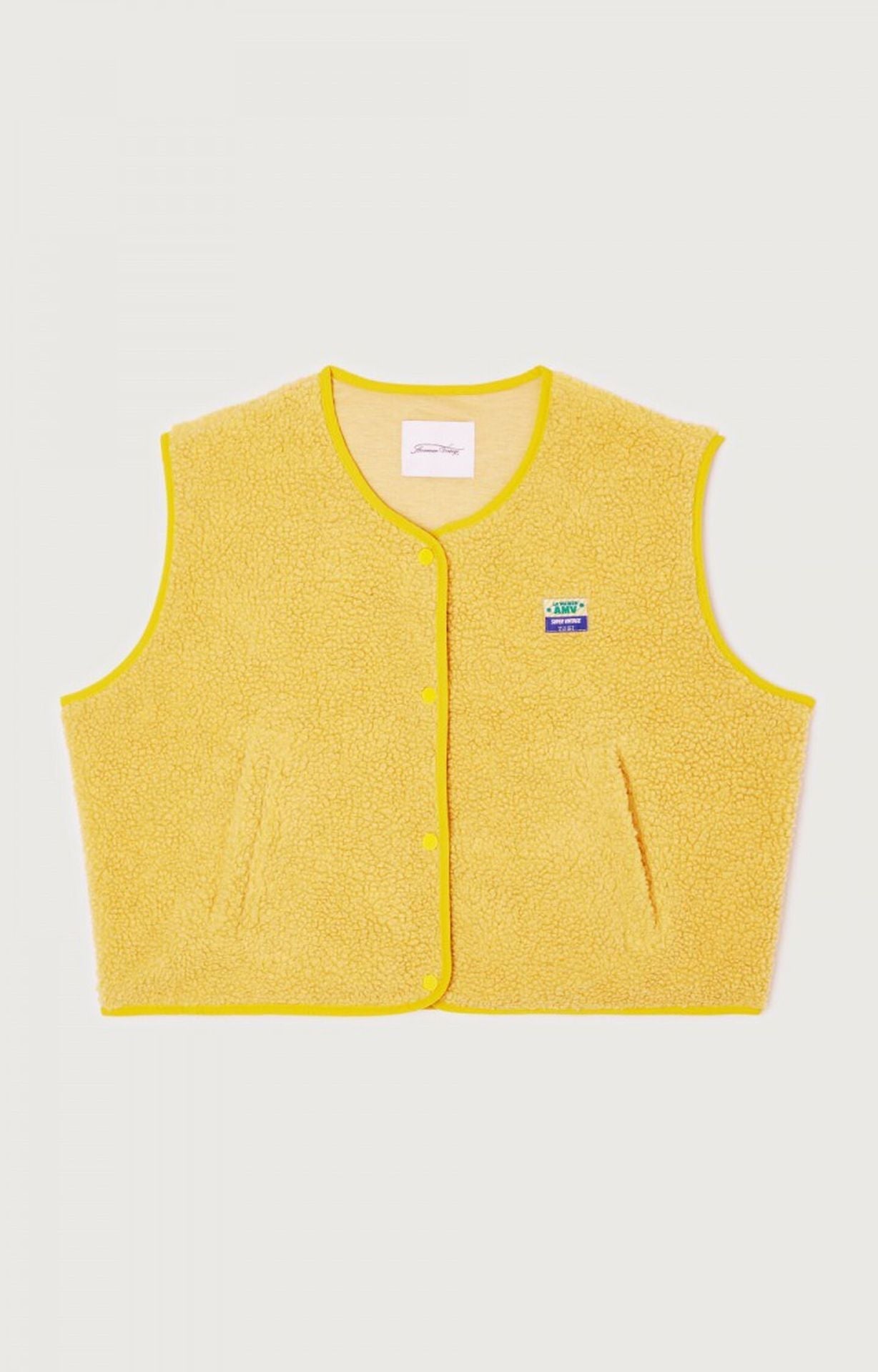 Women's Button-Front Fleece Vest