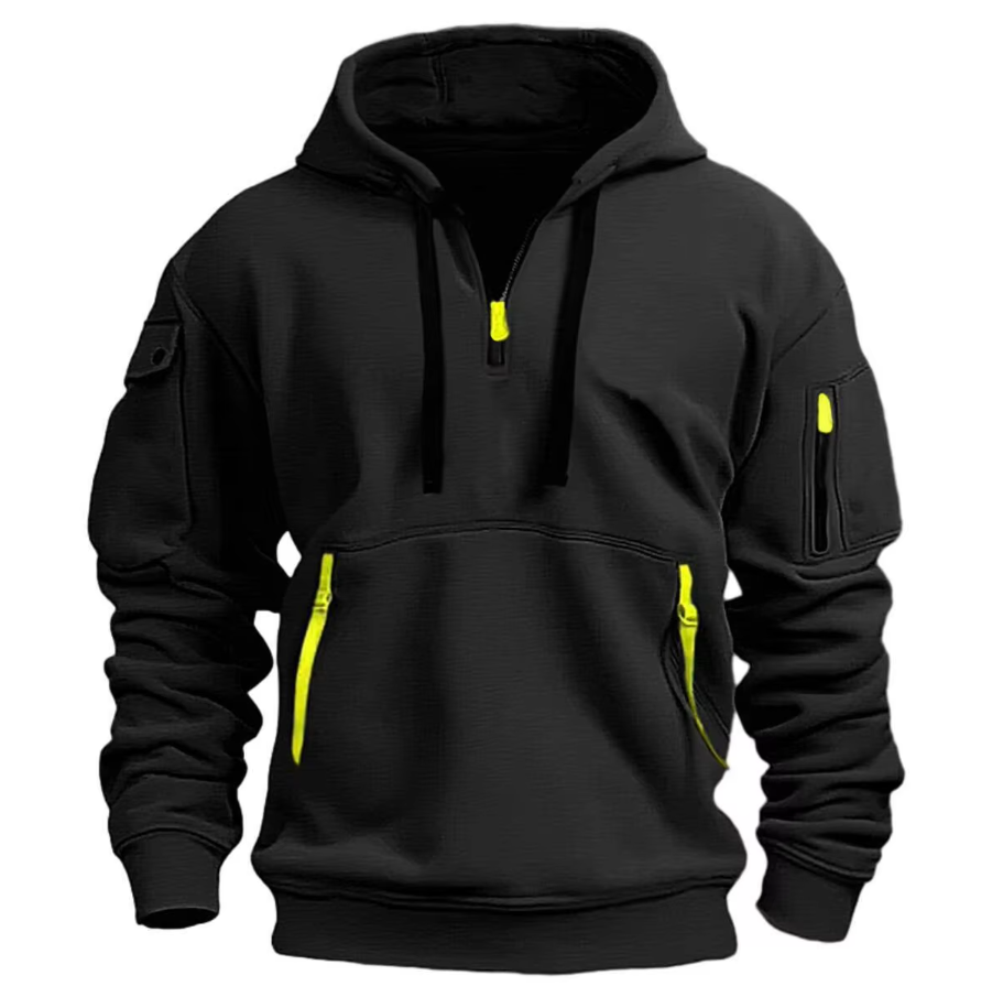 Men's Casual Hoodie Pullover with Drawstring