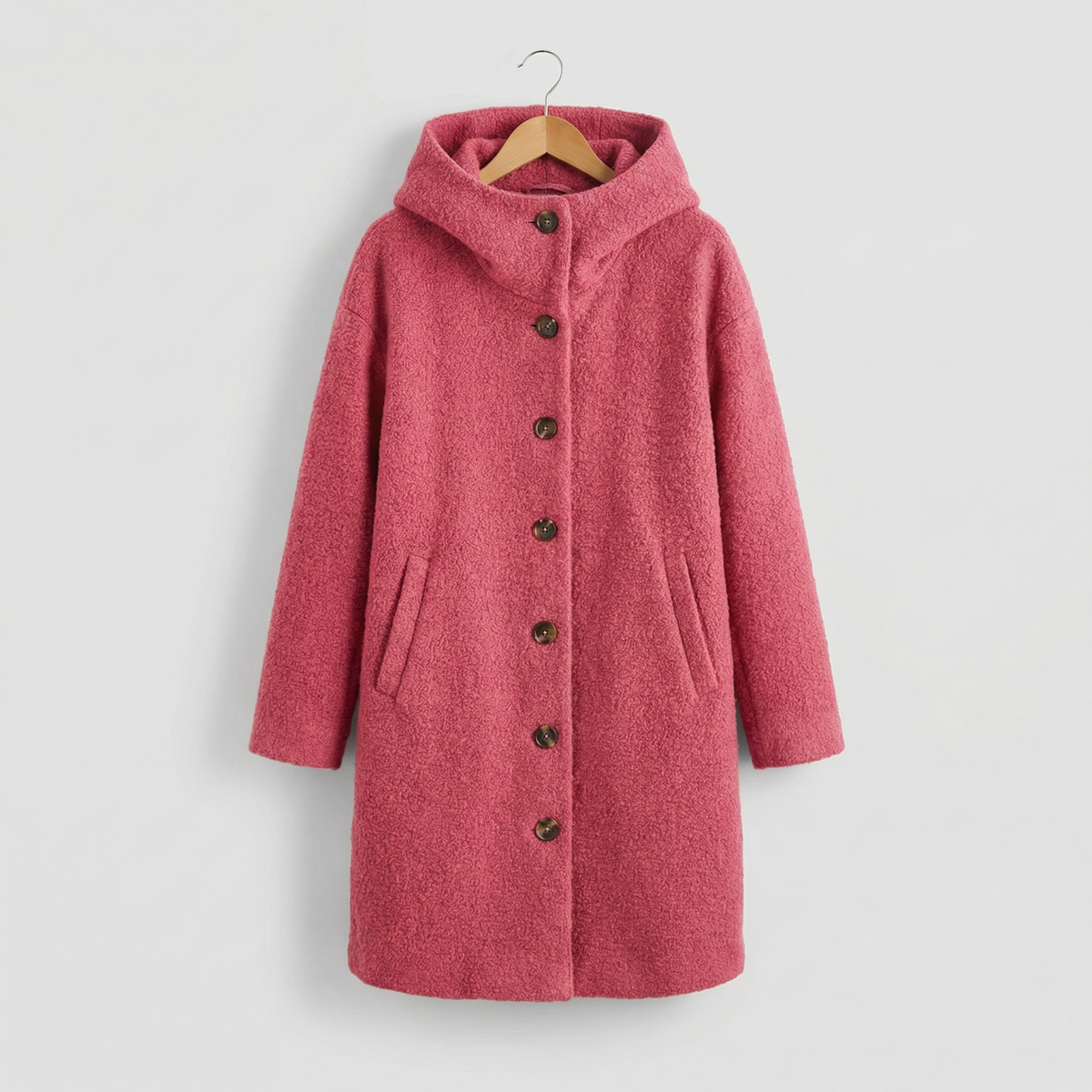 Women's Hooded Longline Winter Coat