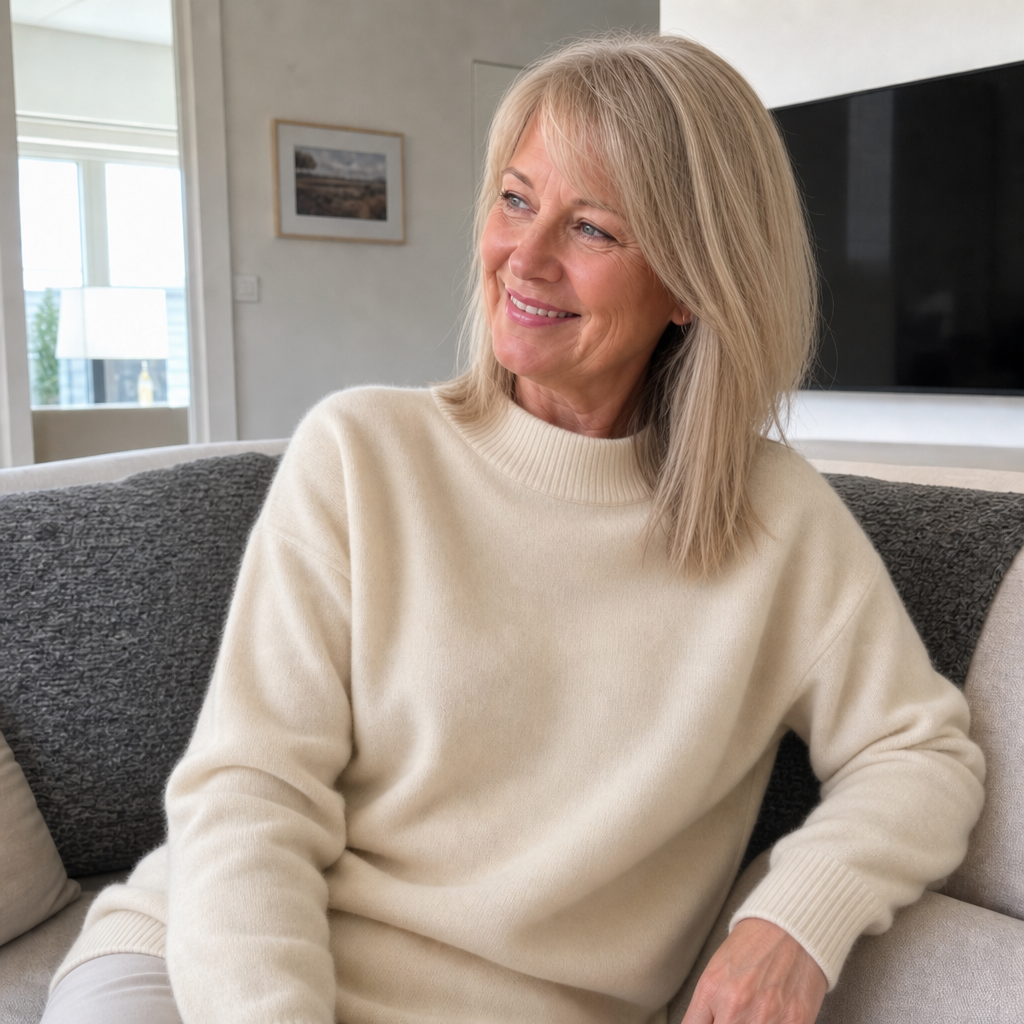 Women's Classic Turtleneck Knit Sweater