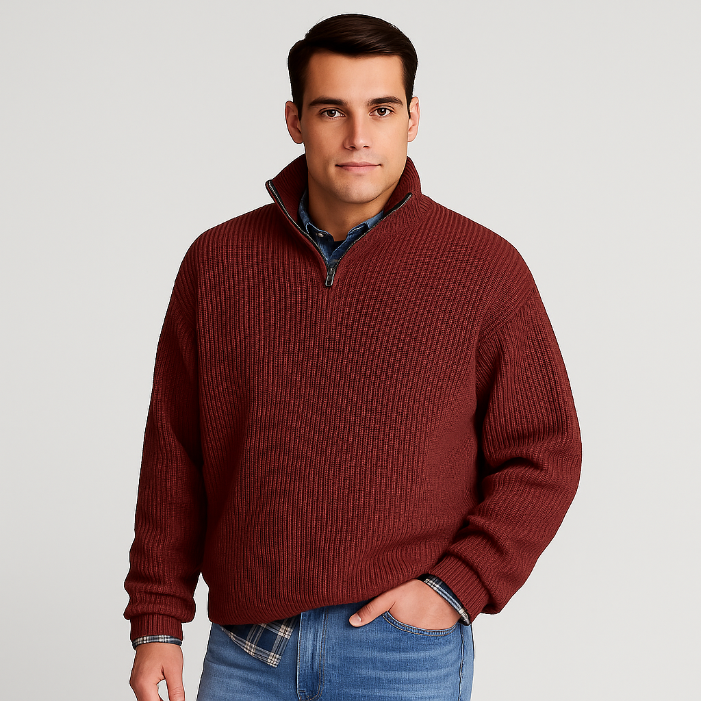 Elegant Men's Sweater for Autumn