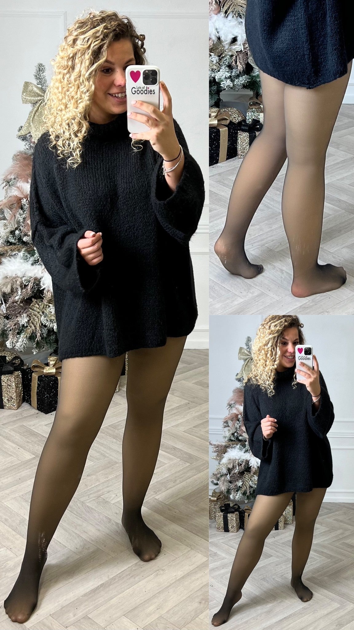 Women's Thermal Tights Fleece Lined Winter Pantyhose