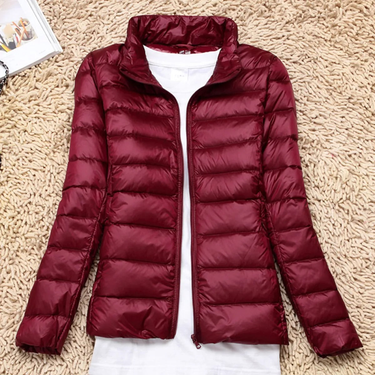 Women's Lightweight Hooded Puffer Jacket