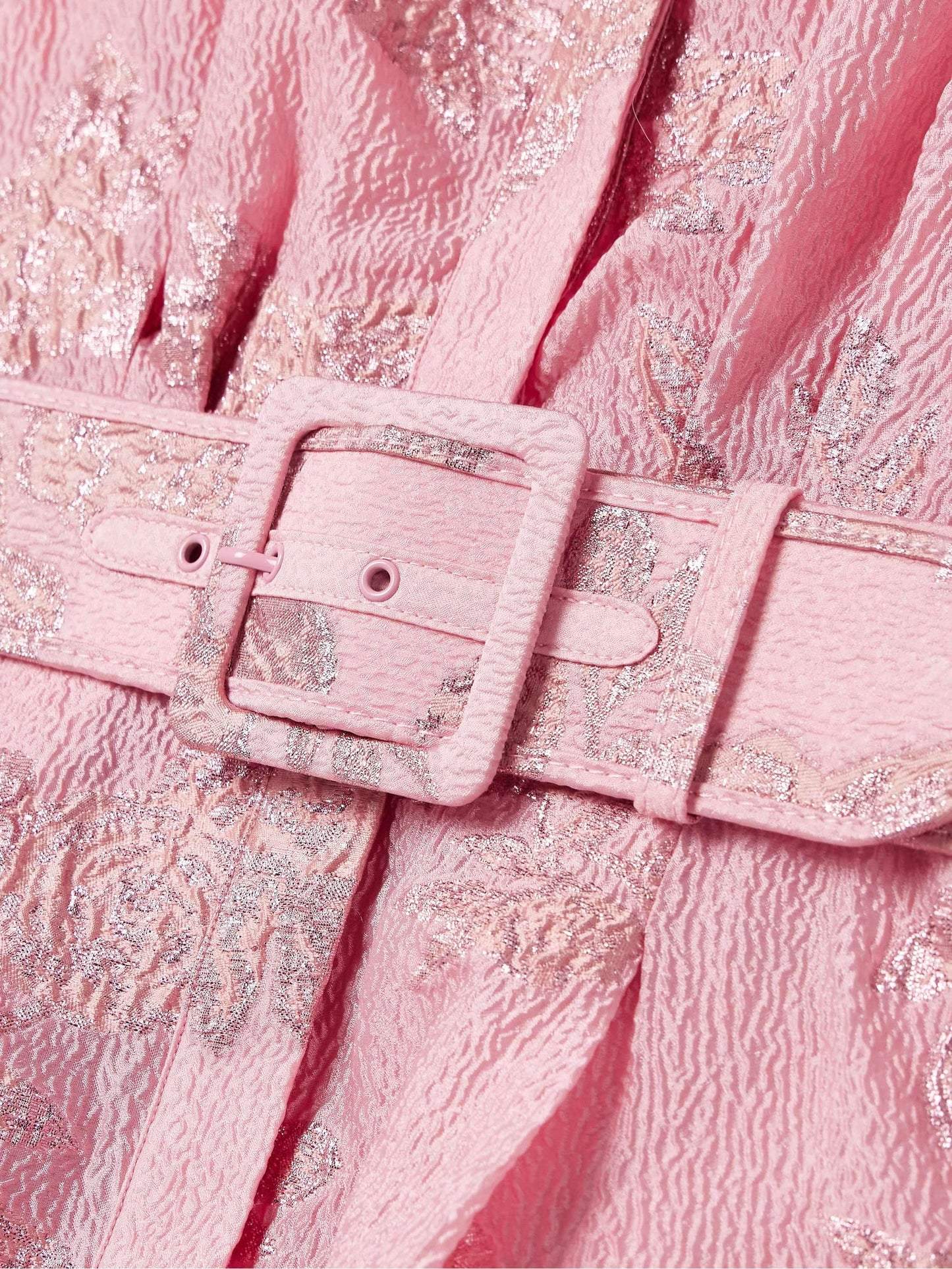 Chic Short Puff Sleeve Dress Elegant