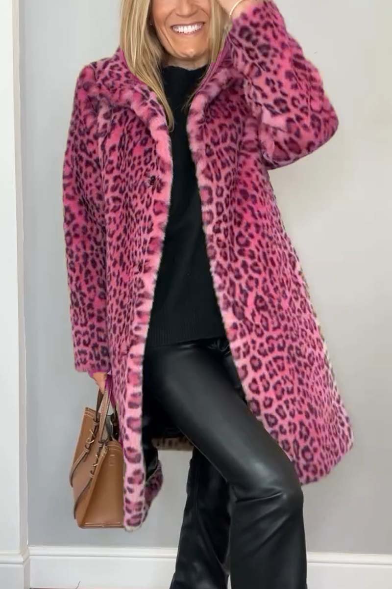 Luxurious Leopard Coat for Women