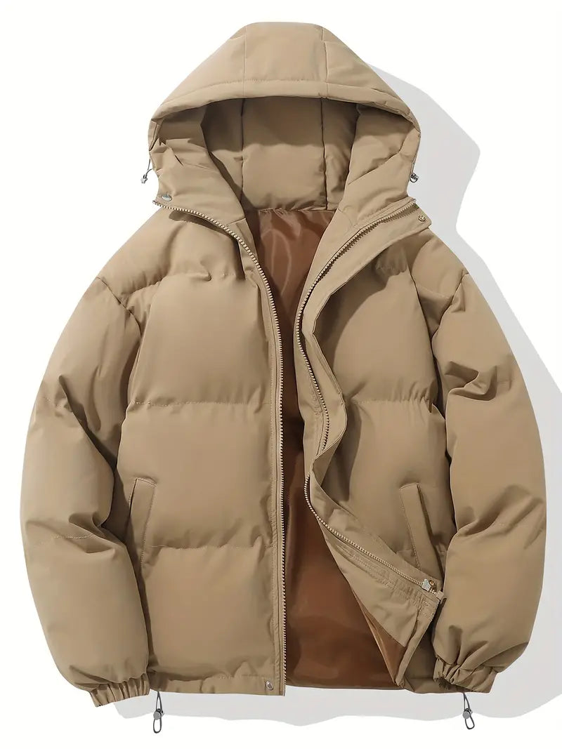 Women's Hooded Quilted Puffer Jacket