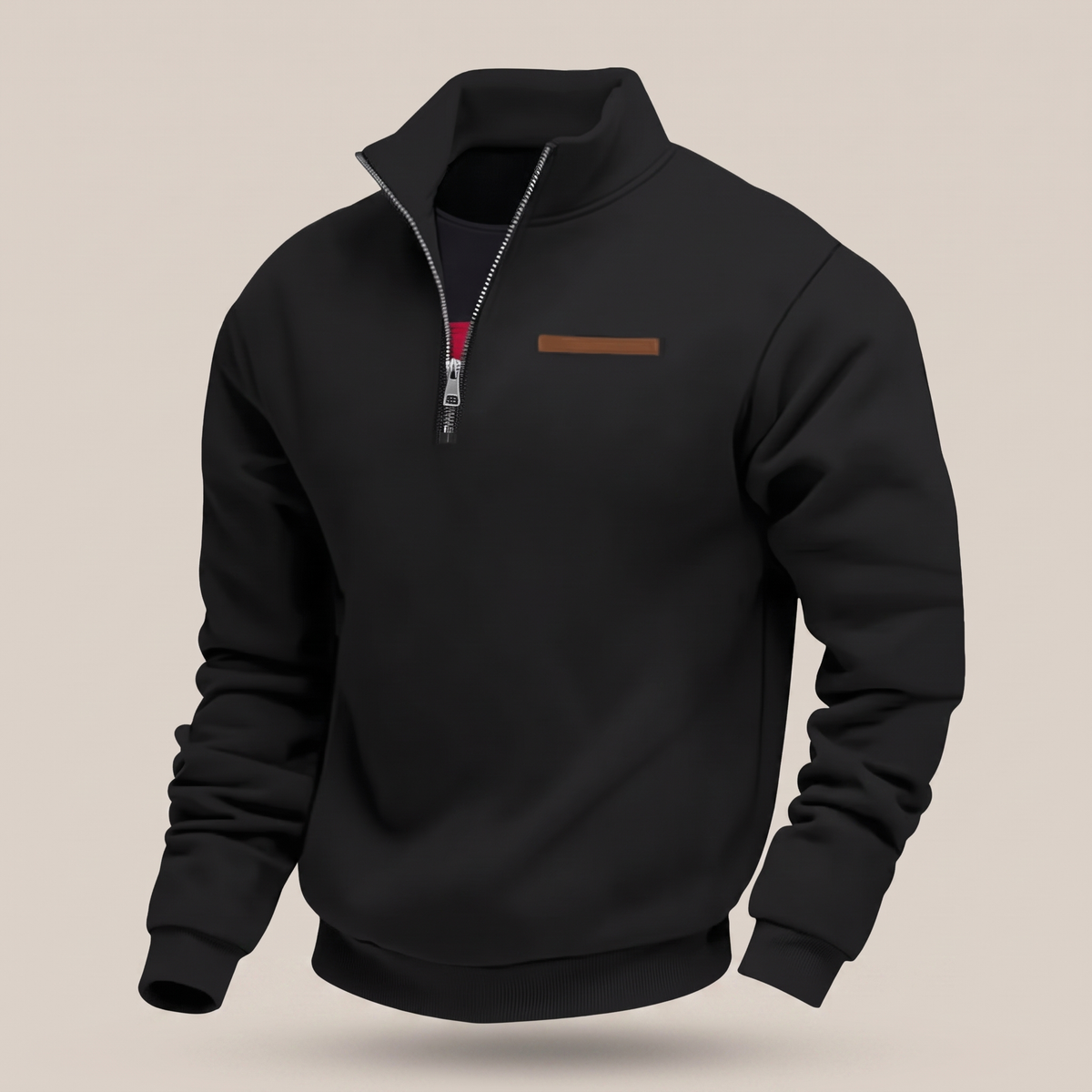 Men's Quarter-Zip Fleece Sweatshirt