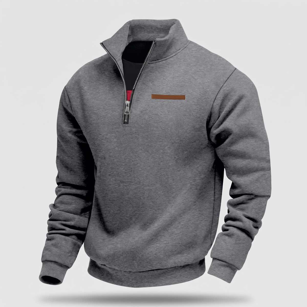 Men's Quarter-Zip Fleece Sweatshirt