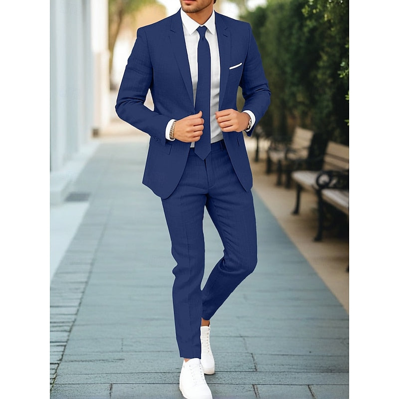 Stylish Casual 2-Piece Suit for Men