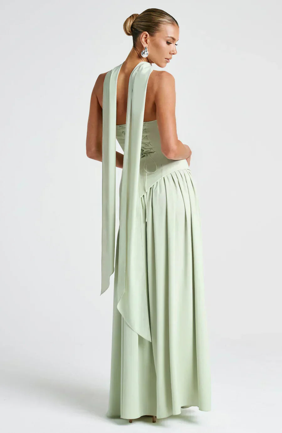 Women's Asymmetrical Off-Shoulder Maxi Dress