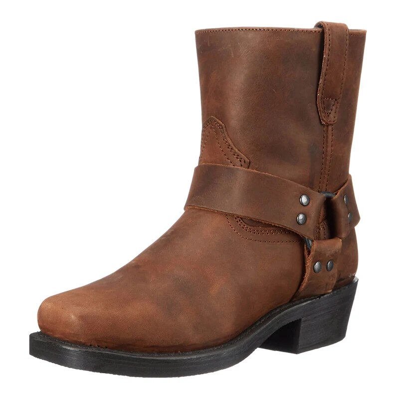 Men's Leather Western Cowboy Boots