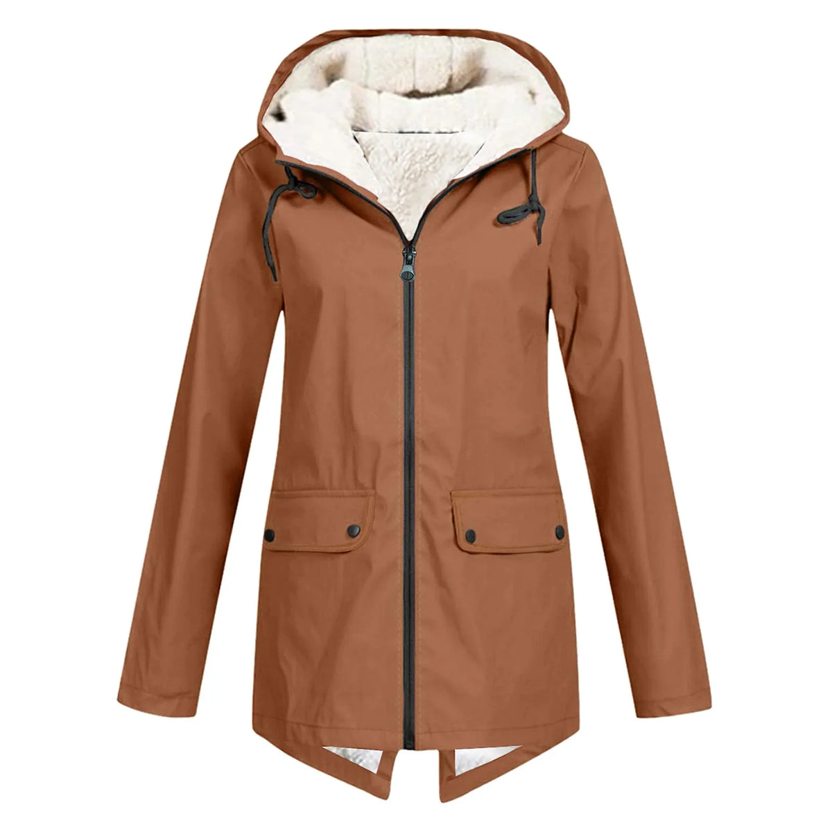 Women's Sherpa Lined Waterproof Winter Jacket