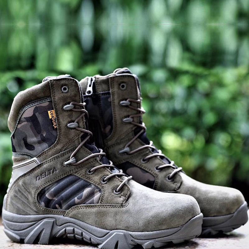 Men’s High-Top Outdoor Tactical Trekking Boots