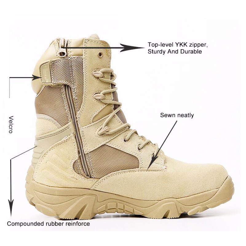 Men’s High-Top Outdoor Tactical Trekking Boots