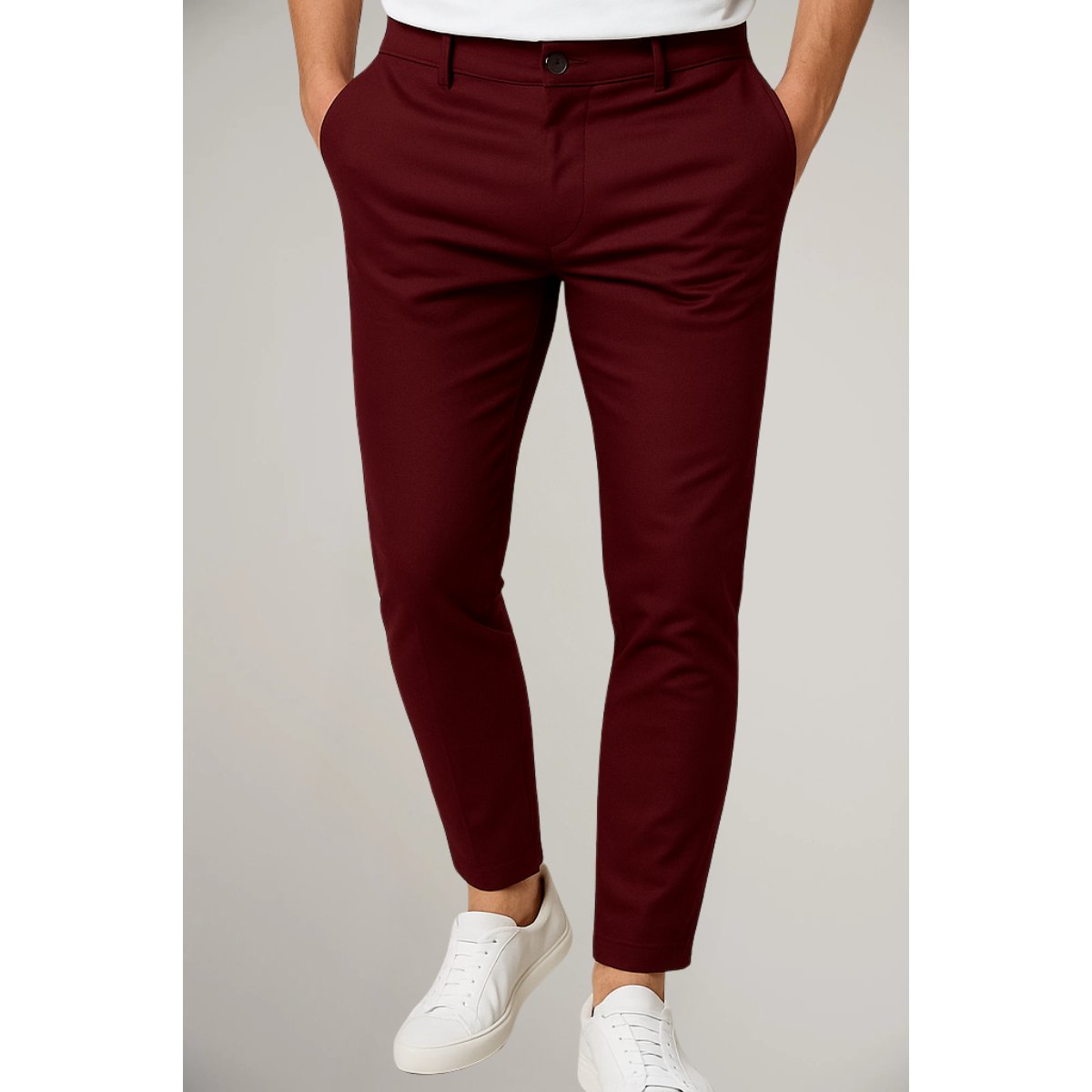 Men's Slim Fit Stretch Chino Pants