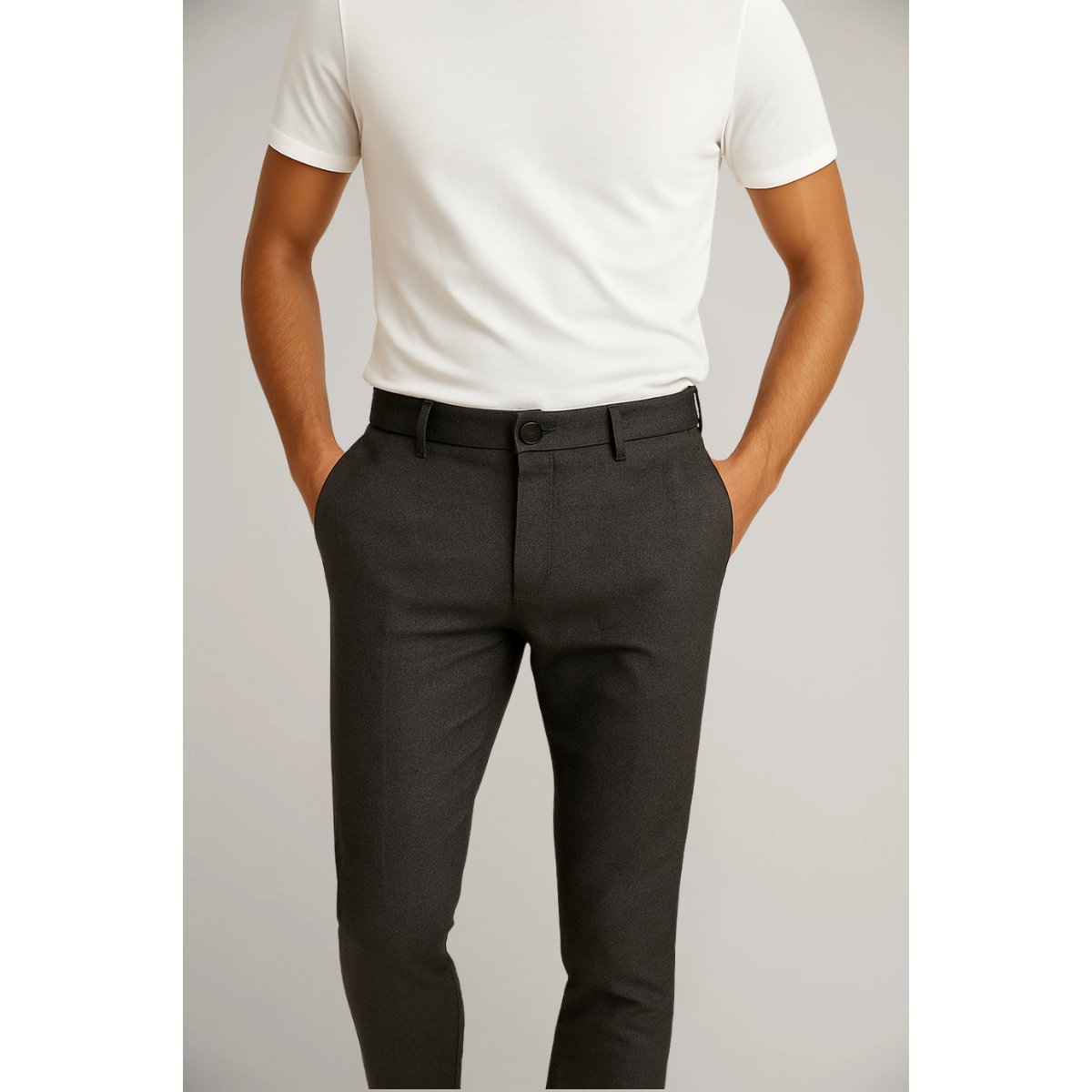 Men's Slim Fit Stretch Chino Pants