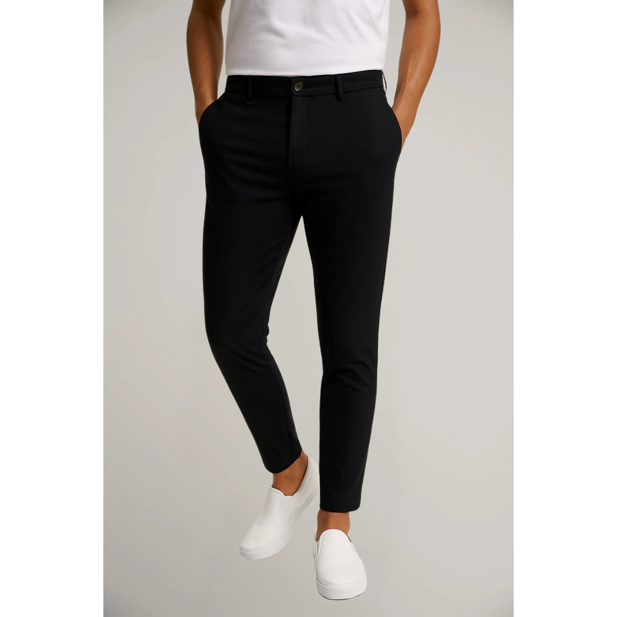Men's Slim Fit Stretch Chino Pants