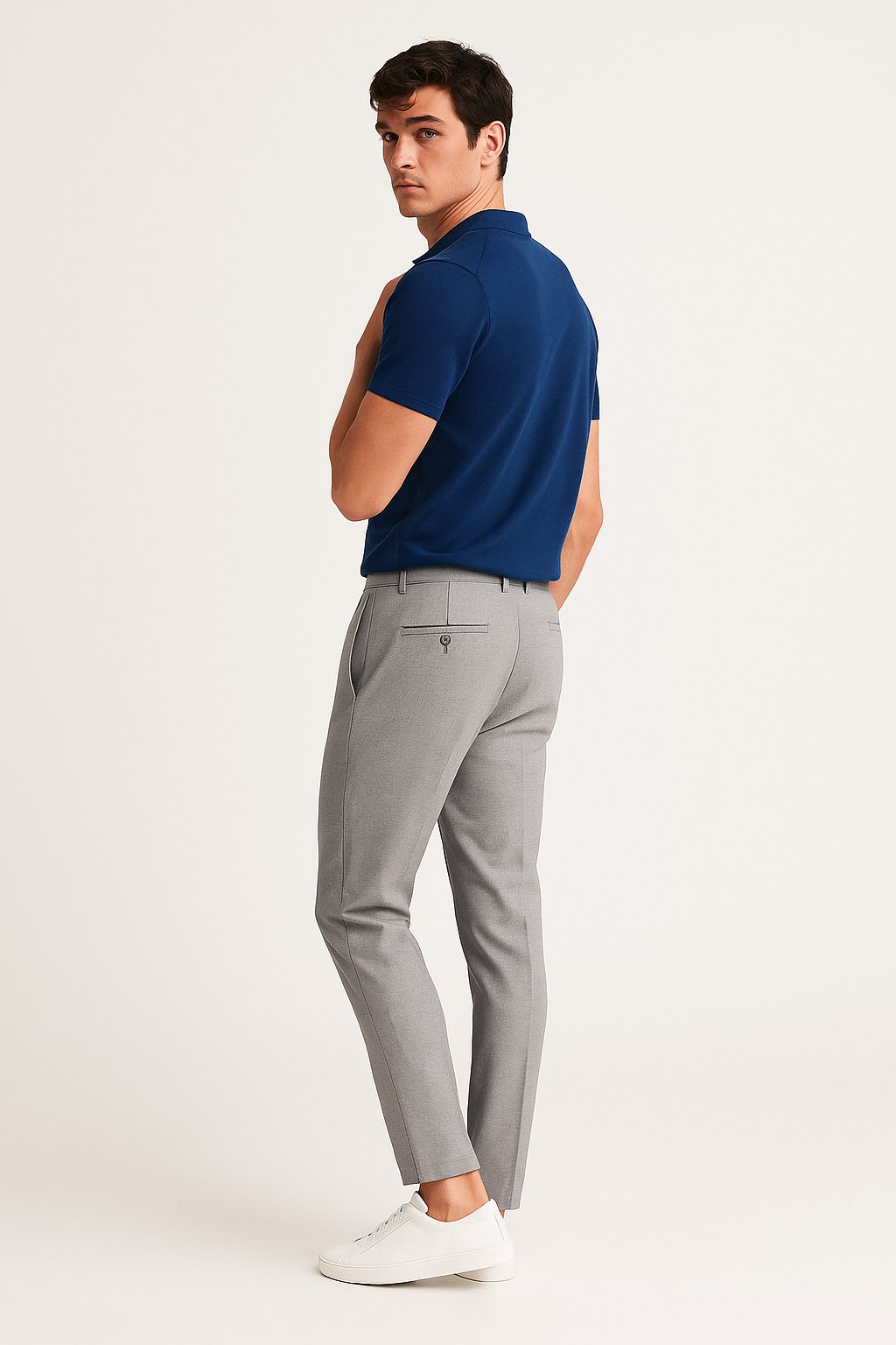 Men's Slim Fit Stretch Chino Pants