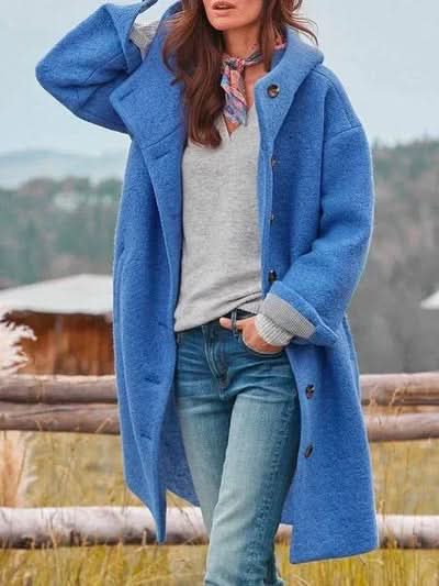 Women's Hooded Longline Winter Coat
