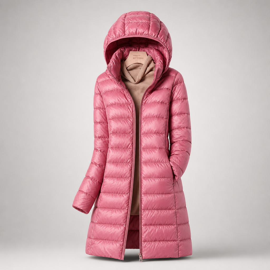 Women's Ultralight Quilted Puffer Winter Jacket