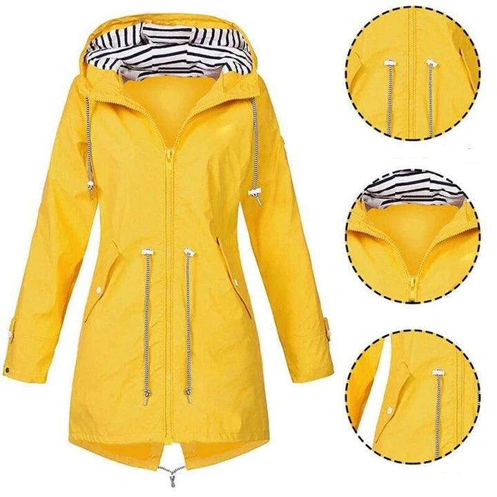 Stylish Long Raincoat for Women