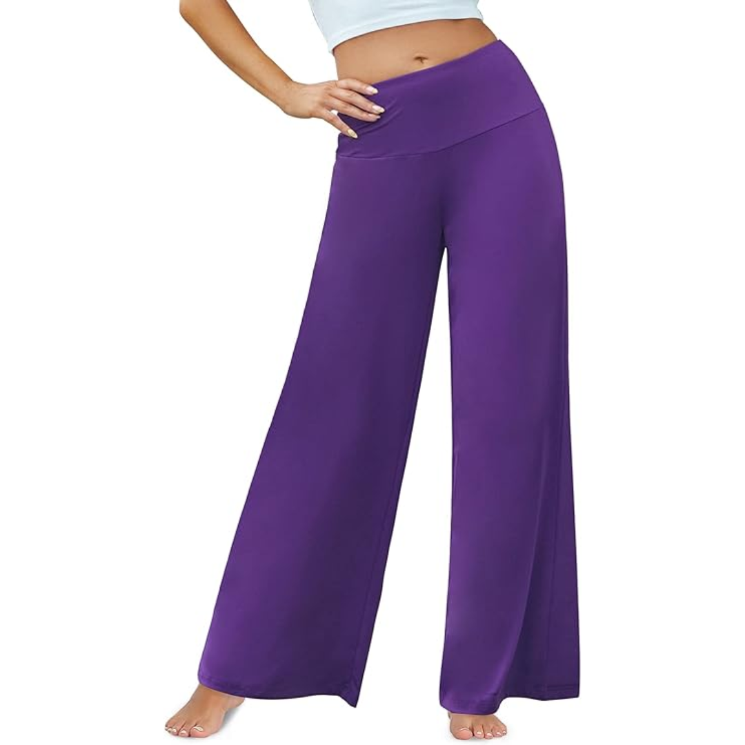 Stylish High-Waisted Women's Trousers with Comfortable Fit