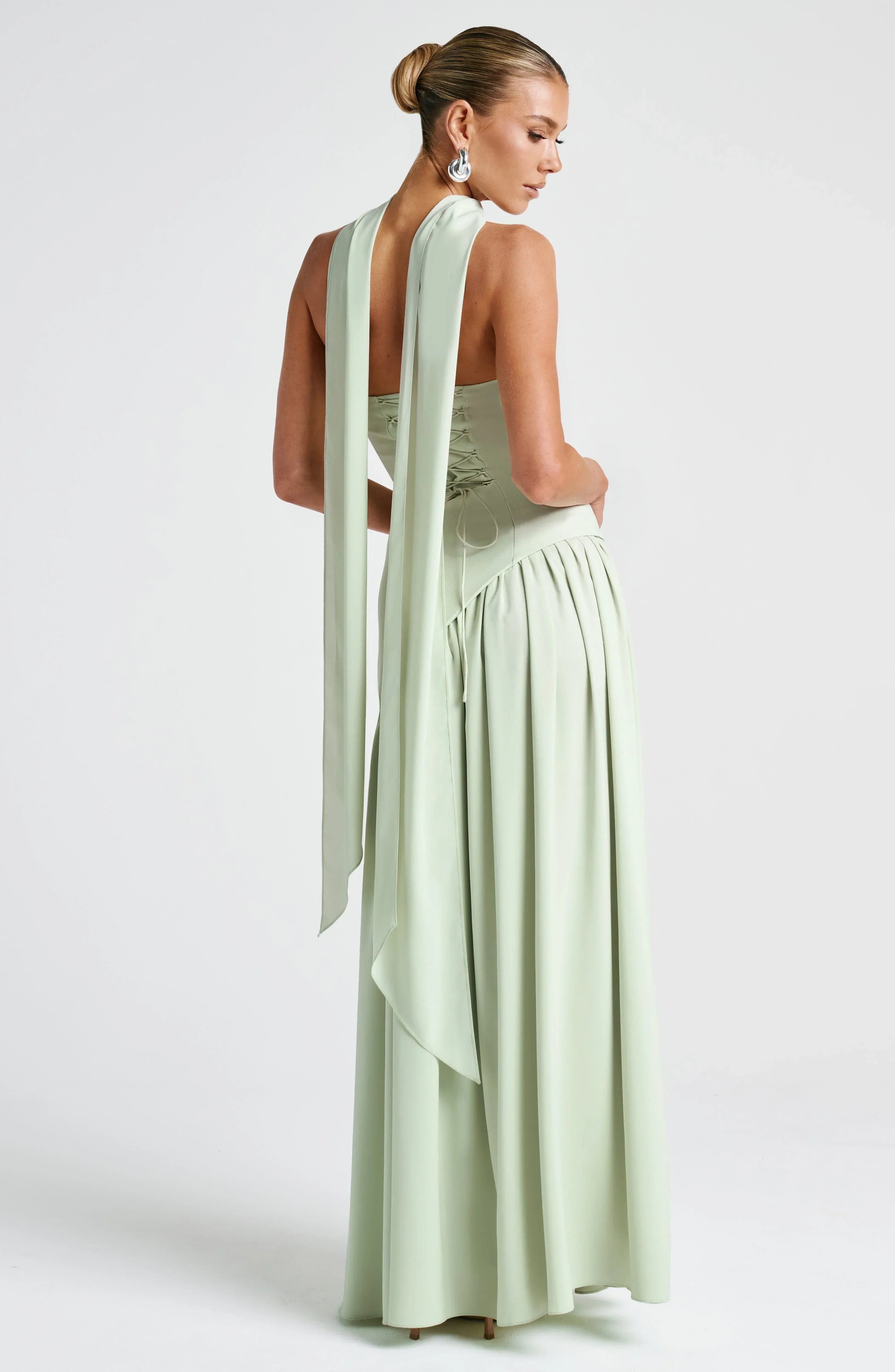 Women’s Strapless Split Maxi Dress