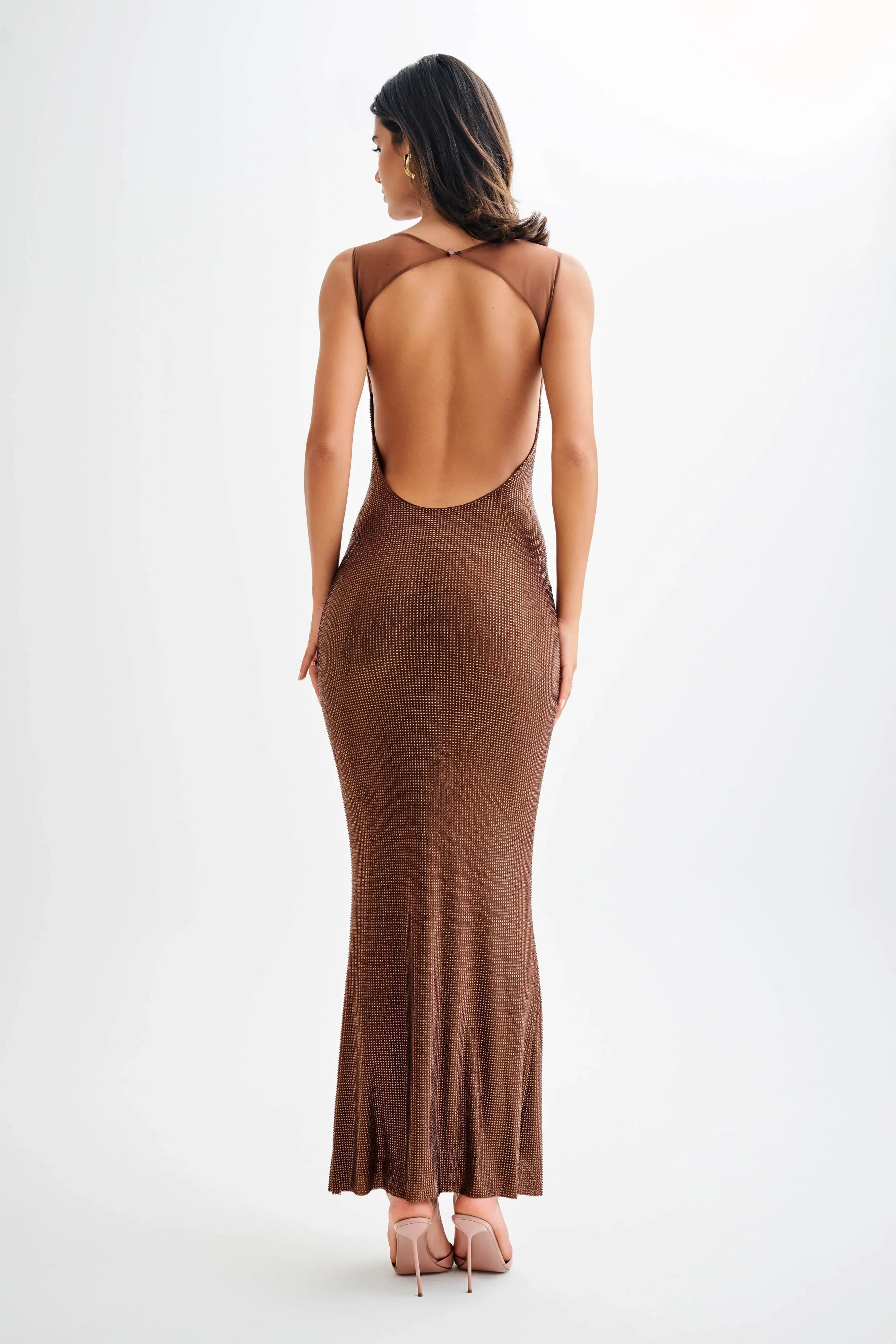 Elegant Bodycon Maxi Dress Women