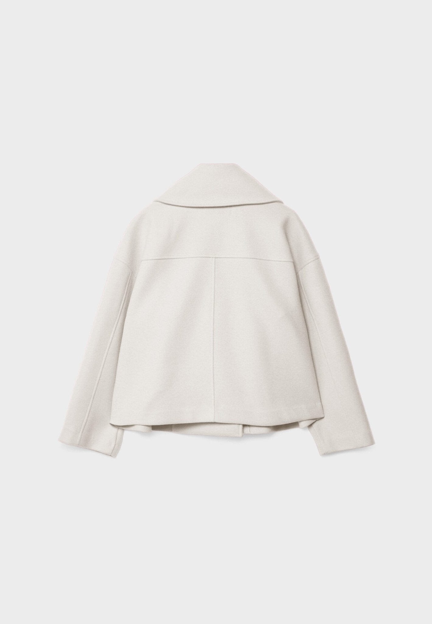 Women's Cropped Double-Breasted Tailored Blazer Jacket