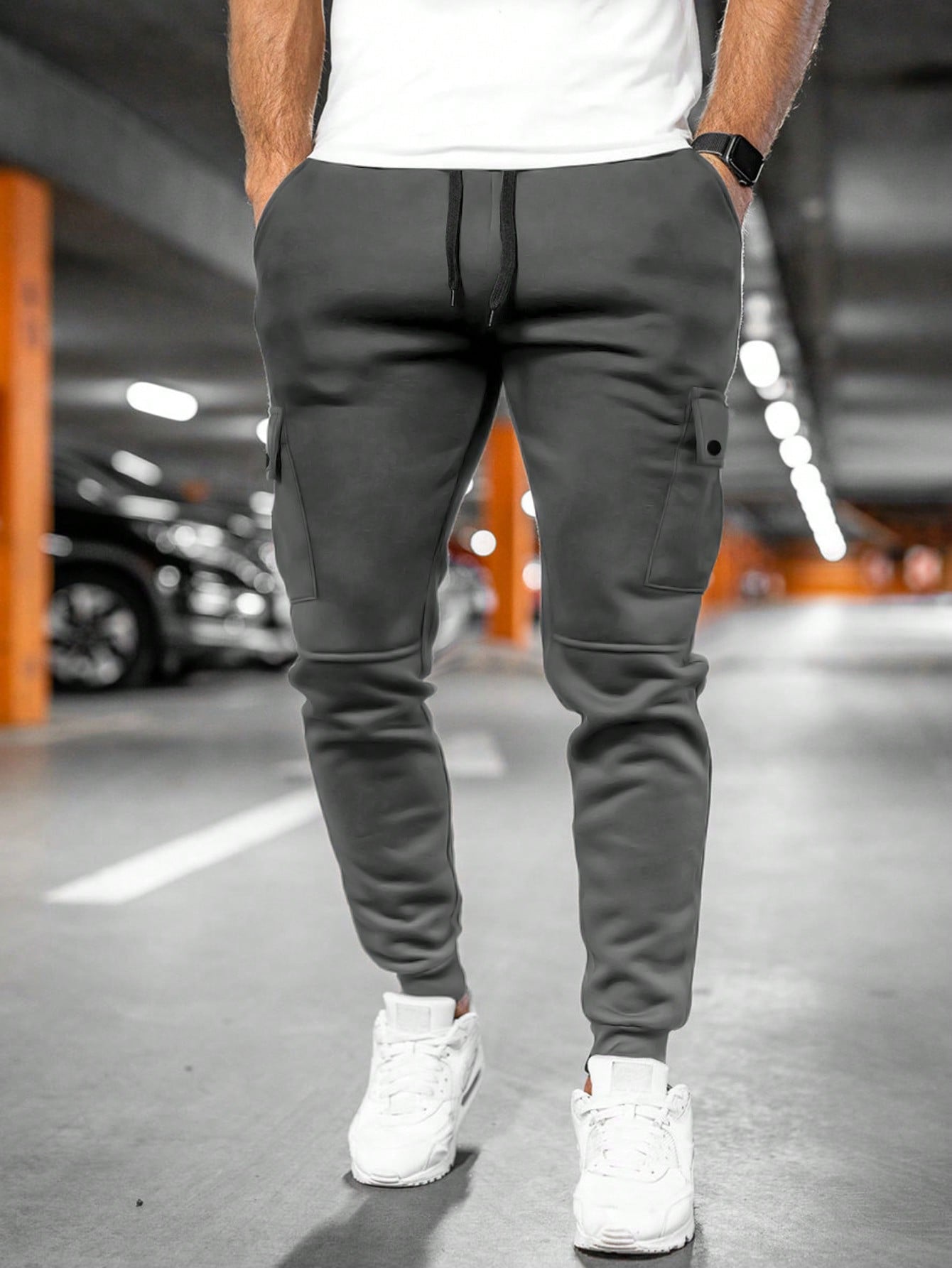 Men's Jogger Pants with Zip Pockets