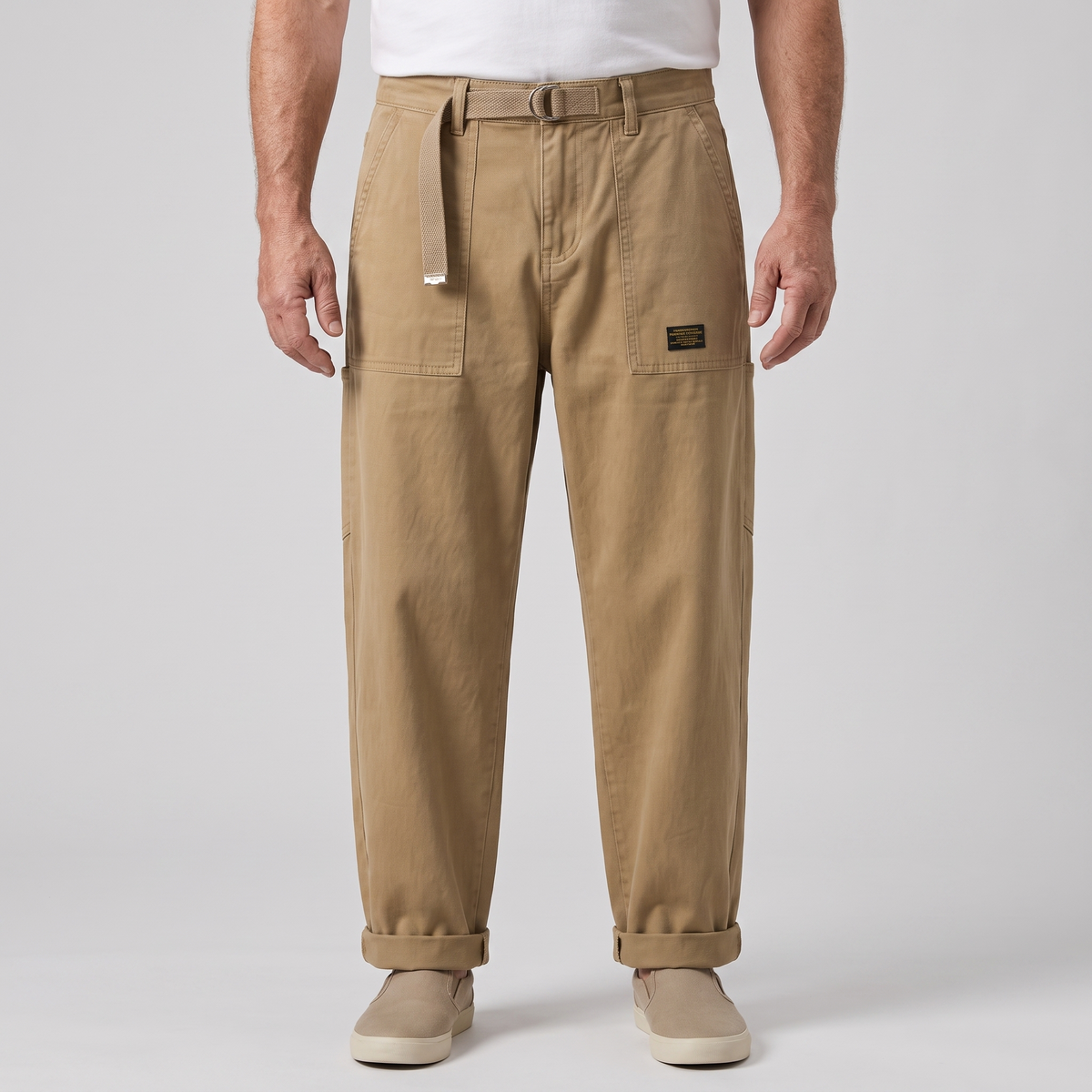 Men's Relaxed Fit Vintage Cargo Pants