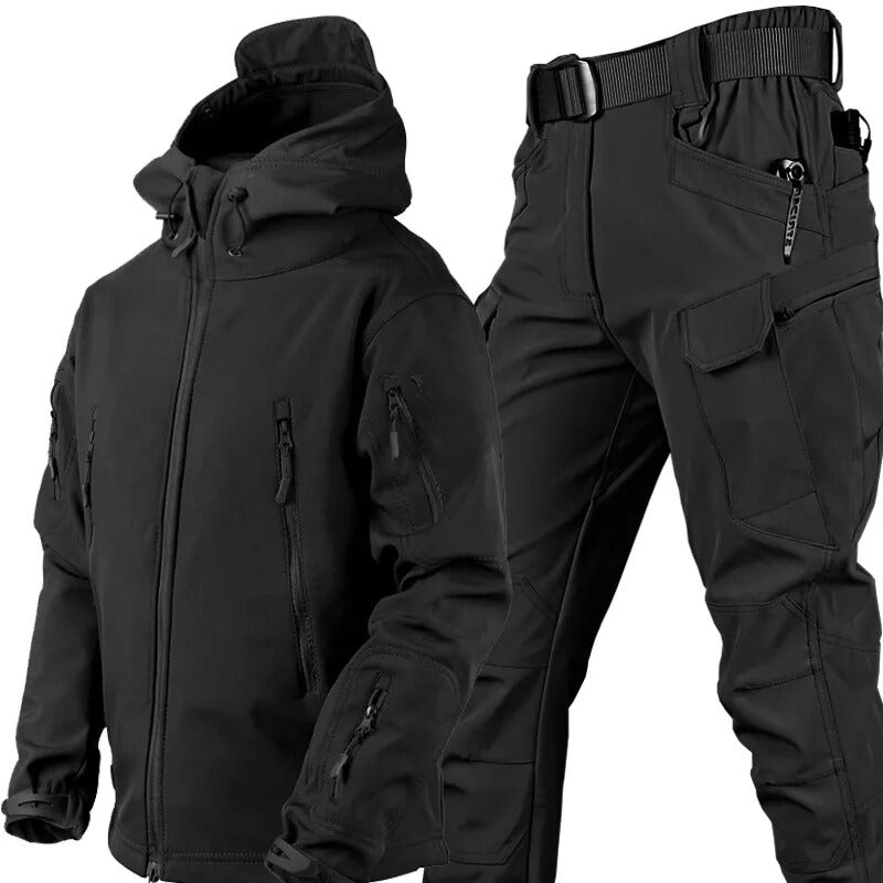 Men's Waterproof Jacket & Cargo Pants Set