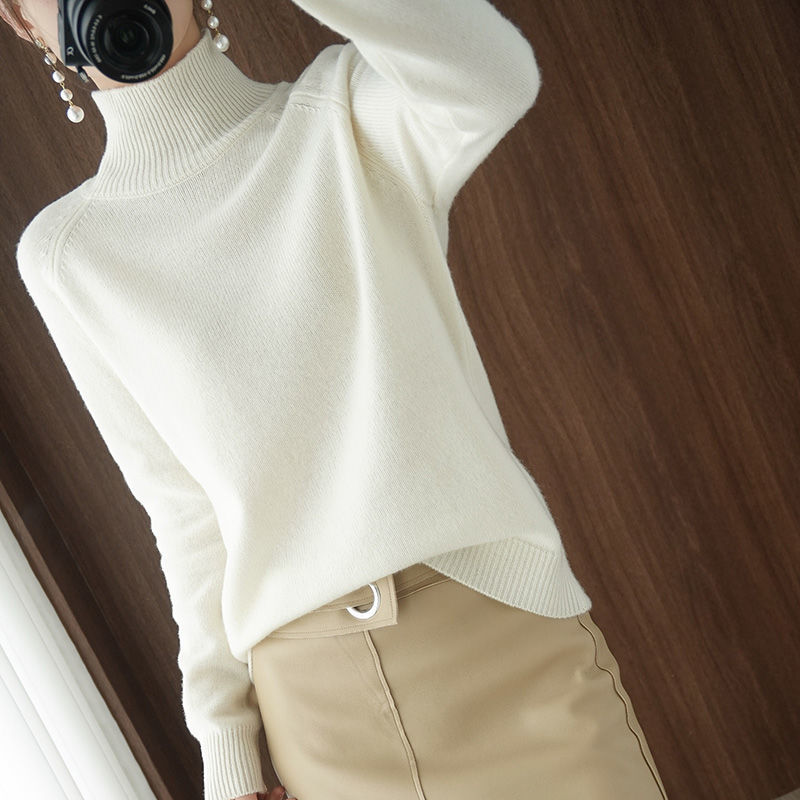 Women's Turtleneck Soft Knit Sweater